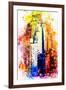 NYC Watercolor Collection - The New Yorker-Philippe Hugonnard-Framed Art Print
