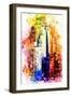NYC Watercolor Collection - The New Yorker-Philippe Hugonnard-Framed Art Print