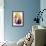 NYC Watercolor Collection - The New Yorker-Philippe Hugonnard-Framed Art Print displayed on a wall