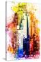 NYC Watercolor Collection - The New Yorker-Philippe Hugonnard-Stretched Canvas