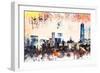 NYC Watercolor Collection - The View-Philippe Hugonnard-Framed Art Print