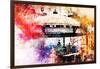 NYC Watercolor Collection - Union Square Station-Philippe Hugonnard-Framed Art Print