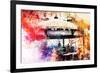 NYC Watercolor Collection - Union Square Station-Philippe Hugonnard-Framed Art Print