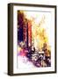 NYC Watercolor Collection - Urban Atmosphere-Philippe Hugonnard-Framed Art Print