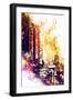 NYC Watercolor Collection - Urban Atmosphere-Philippe Hugonnard-Framed Art Print