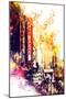 NYC Watercolor Collection - Urban Atmosphere-Philippe Hugonnard-Mounted Art Print