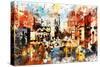 NYC Watercolor Collection - Vision-Philippe Hugonnard-Stretched Canvas