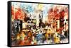 NYC Watercolor Collection - Vision-Philippe Hugonnard-Framed Stretched Canvas