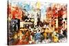 NYC Watercolor Collection - Vision-Philippe Hugonnard-Stretched Canvas