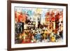 NYC Watercolor Collection - Vision-Philippe Hugonnard-Framed Art Print