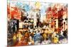 NYC Watercolor Collection - Vision-Philippe Hugonnard-Mounted Art Print