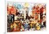 NYC Watercolor Collection - Vision-Philippe Hugonnard-Framed Art Print