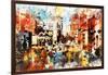 NYC Watercolor Collection - Vision-Philippe Hugonnard-Framed Art Print