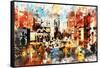 NYC Watercolor Collection - Vision-Philippe Hugonnard-Framed Stretched Canvas