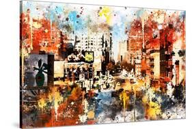 NYC Watercolor Collection - Vision-Philippe Hugonnard-Stretched Canvas