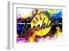 NYC Watercolor Collection - Yellow Brooklyn-Philippe Hugonnard-Framed Premium Giclee Print
