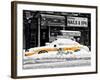 NYC Yellow Cab Buried in Snow-Philippe Hugonnard-Framed Photographic Print