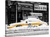 NYC Yellow Cab Buried in Snow-Philippe Hugonnard-Stretched Canvas