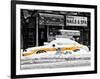 NYC Yellow Cab Buried in Snow-Philippe Hugonnard-Framed Photographic Print