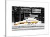 NYC Yellow Cab Buried in Snow-Philippe Hugonnard-Stretched Canvas