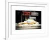 NYC Yellow Cab Buried in Snow-Philippe Hugonnard-Framed Art Print