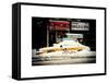 NYC Yellow Cab Buried in Snow-Philippe Hugonnard-Framed Stretched Canvas