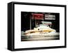 NYC Yellow Cab Buried in Snow-Philippe Hugonnard-Framed Stretched Canvas