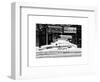 NYC Yellow Cab Buried in Snow-Philippe Hugonnard-Framed Art Print