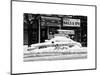 NYC Yellow Cab Buried in Snow-Philippe Hugonnard-Mounted Art Print