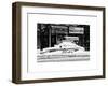 NYC Yellow Cab Buried in Snow-Philippe Hugonnard-Framed Art Print