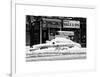 NYC Yellow Cab Buried in Snow-Philippe Hugonnard-Framed Art Print