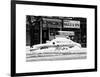 NYC Yellow Cab Buried in Snow-Philippe Hugonnard-Framed Art Print