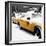 NYC Yellow Cab in the Snow-Philippe Hugonnard-Framed Photographic Print