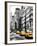 NYC Yellow Taxis / Cabs on Broadway Avenue in Manhattan - New York City - United States-Philippe Hugonnard-Framed Photographic Print