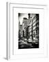 NYC Yellow Taxis / Cabs on Broadway Avenue in Manhattan - New York City - United States-Philippe Hugonnard-Framed Art Print