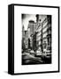 NYC Yellow Taxis / Cabs on Broadway Avenue in Manhattan - New York City - United States-Philippe Hugonnard-Framed Stretched Canvas