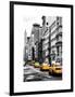 NYC Yellow Taxis / Cabs on Broadway Avenue in Manhattan - New York City - United States-Philippe Hugonnard-Framed Art Print