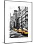 NYC Yellow Taxis / Cabs on Broadway Avenue in Manhattan - New York City - United States-Philippe Hugonnard-Mounted Art Print