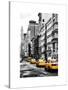 NYC Yellow Taxis / Cabs on Broadway Avenue in Manhattan - New York City - United States-Philippe Hugonnard-Stretched Canvas