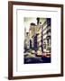 NYC Yellow Taxis / Cabs on Broadway Avenue in Manhattan - New York City - United States-Philippe Hugonnard-Framed Art Print