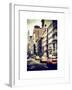 NYC Yellow Taxis / Cabs on Broadway Avenue in Manhattan - New York City - United States-Philippe Hugonnard-Framed Art Print