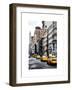 NYC Yellow Taxis / Cabs on Broadway Avenue in Manhattan - New York City - United States-Philippe Hugonnard-Framed Art Print