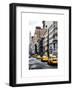 NYC Yellow Taxis / Cabs on Broadway Avenue in Manhattan - New York City - United States-Philippe Hugonnard-Framed Art Print