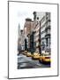 NYC Yellow Taxis / Cabs on Broadway Avenue in Manhattan - New York City - United States-Philippe Hugonnard-Mounted Art Print