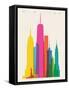 NYC-Yoni Alter-Framed Stretched Canvas