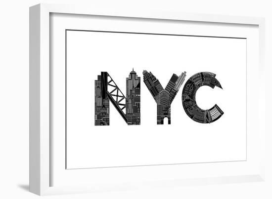 NYC-Robert Farkas-Framed Art Print