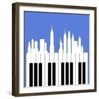 NYC-Mark Ashkenazi-Framed Giclee Print