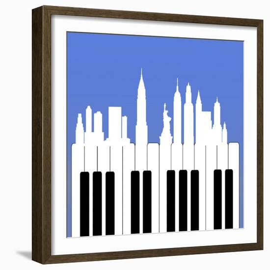 NYC-Mark Ashkenazi-Framed Giclee Print