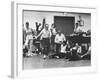 NYCB Choreographer George Balanchine Demonstrating a Step at New York State Theater-Gjon Mili-Framed Premium Photographic Print