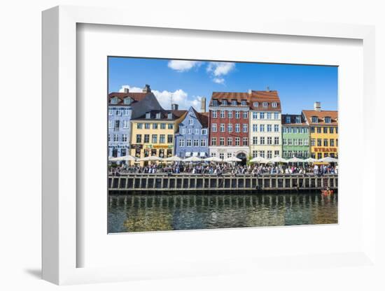 Nyhavn, 17th Century Waterfront, Copenhagen, Denmark, Scandinavia, Europe-Michael Runkel-Framed Photographic Print